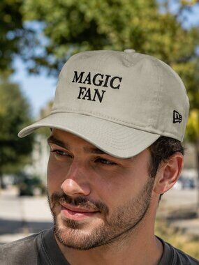 Women's New Era White Orlando Magic Team Fan 9TWENTY Adjustable Hat
